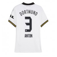 Borussia Dortmund Waldemar Anton #3 Tredje Tröja Kvinnor 2024-25 Korta ärmar